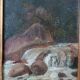 Oil painting on panel, Giuseppe Hainmann (Milan 1828-Alexandria, Egypt 1883)