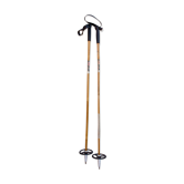 Paire de bâtions de ski et bambou 90 cm haute