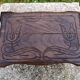 Bench rests feet patina vintage shabby chic gustavien art nouveau