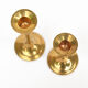 A pair of brass candlesticks, Austria in the 1960