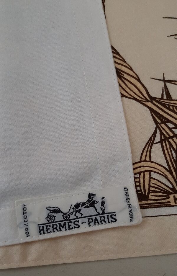 Centre de table et serviette Hermes