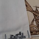 Hermes centerpiece and napkin