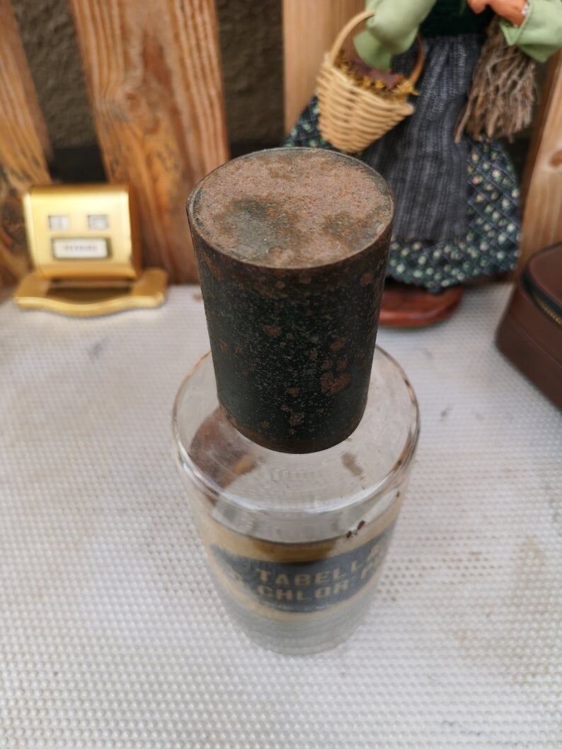 Old pharmacy bottle