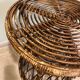 Rattan round table