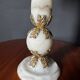 Alabaster column lamp from the 1960s