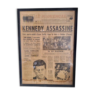 Article original mort de Kennedy