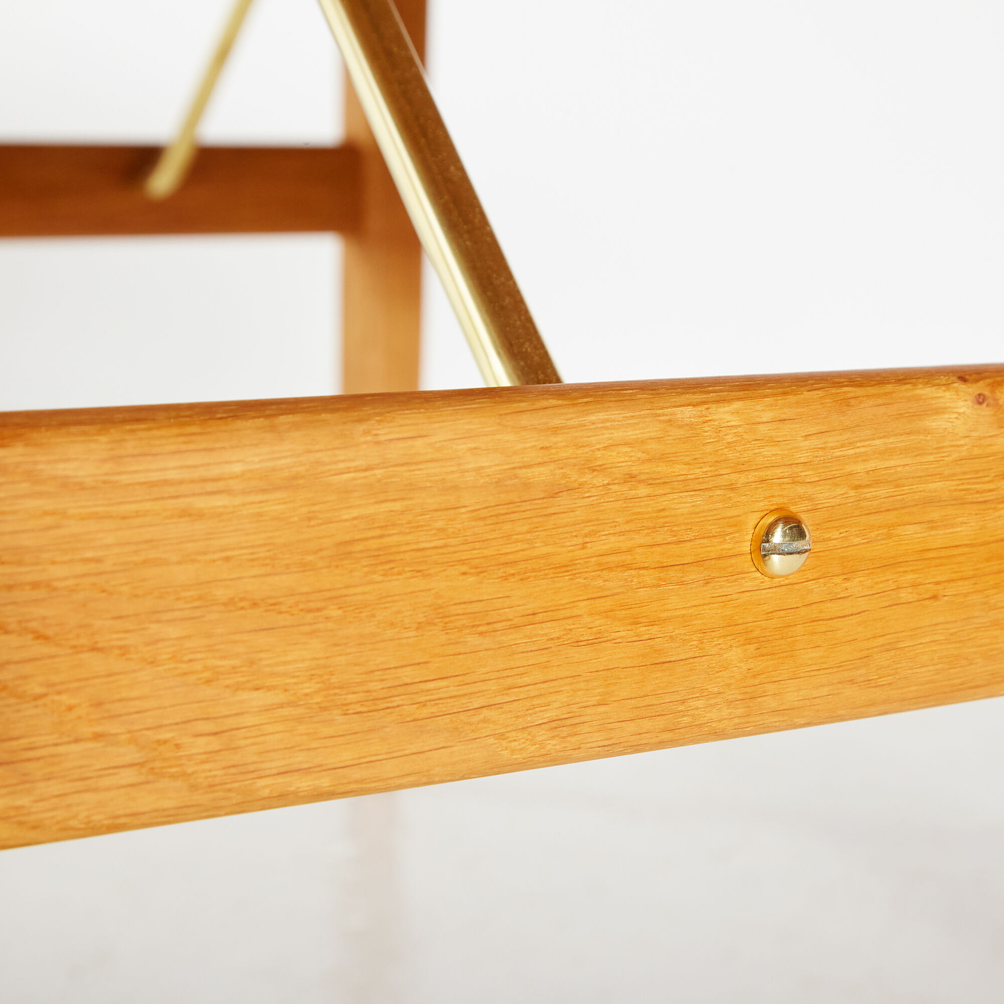 Restored oak dining table