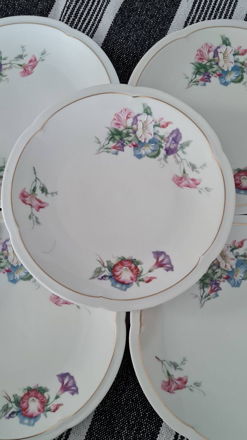 Mireille Charles Ahrenfeldt Limoges plates