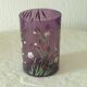 Fine crystal enamel cup glass 19th n1