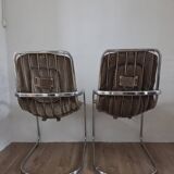 Cidue pair of chairs, 1970s.