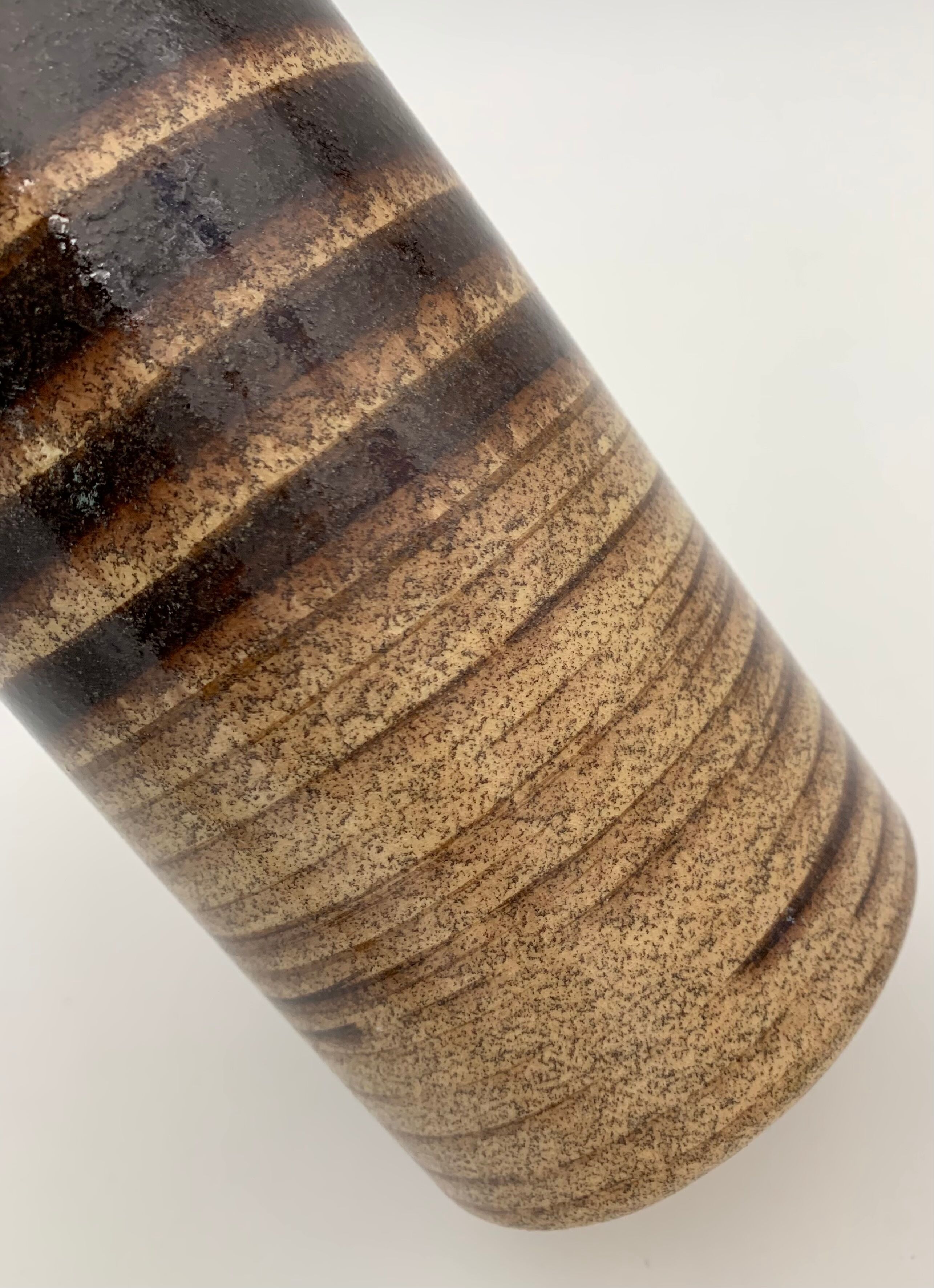 Vintage ceramic vase Scheurich West Germany - 1960s