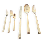 Set de table, 6 pièces Wilkens modèle Diamant en métal argenté Royal Design