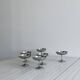 6 stainless steel cups