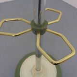 Brass & Steel Coat Rack, Germany, 1960s