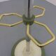 Brass & Steel Coat Rack, Germany, 1960s