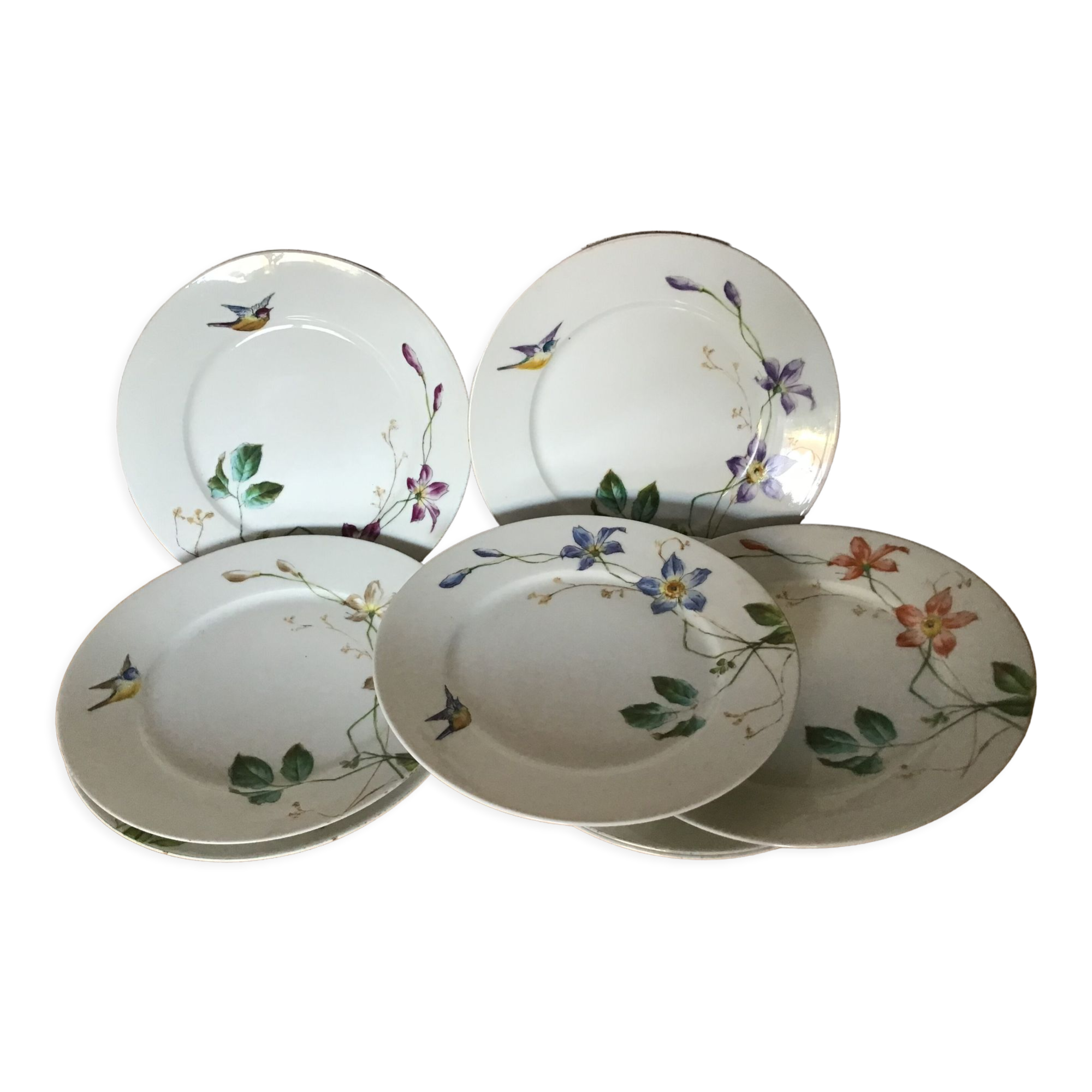 8 porcelain plates 21cm