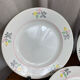 Dessert plate in porcelain, Gien