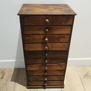 Small piece of furniture for a watchmaker or apothecary.