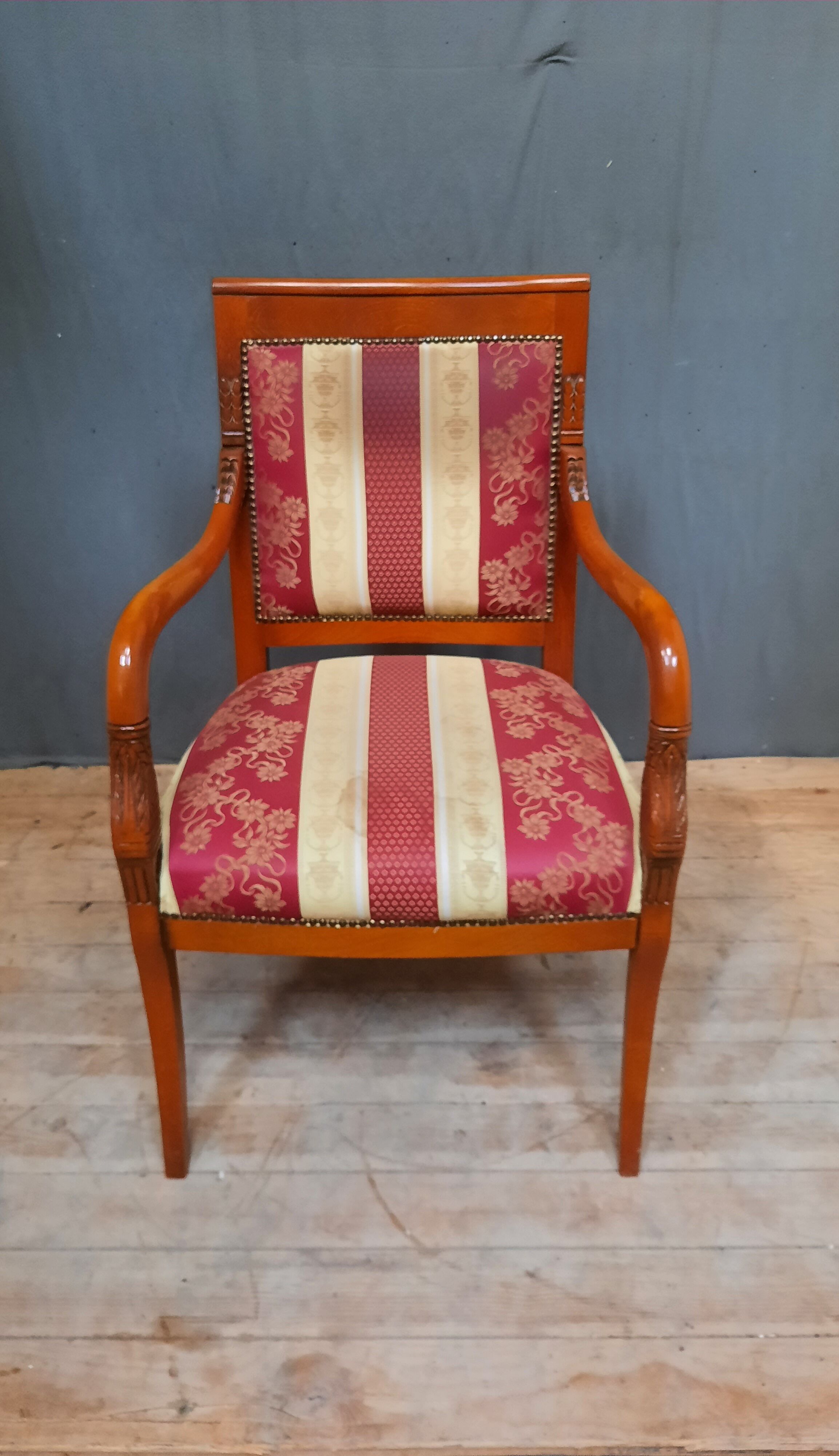 Empire style armchair