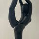 Vintage lamp Dancer of the 70s-80s Art Deco style