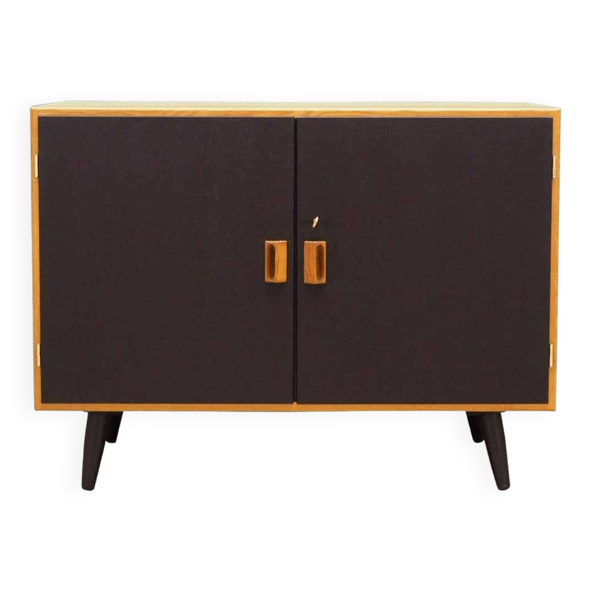 Ash cabinet, Danish design, 1970s, manufacturer: Søborg