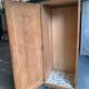 Art Deco wardrobe on wheels
