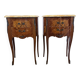 Tables de chevet de style Louis XV, années 1970