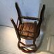 Mulched wooden chair