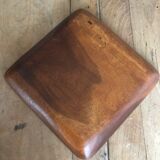 Empty vintage wood pocket