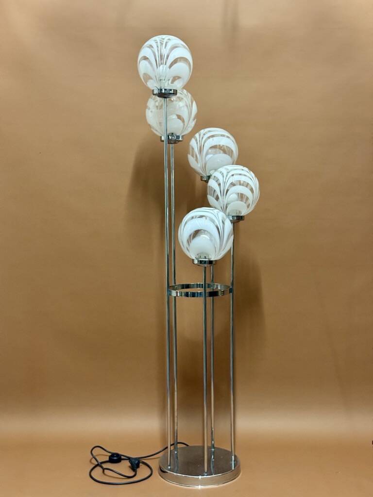 toni zucherri murano venini floor lamp 1970