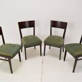Set of Four Dinning Chairs/ Interier Praha,1950's.
