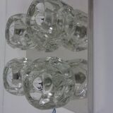 Space Age Glass Cube Lamp from Peill & Putzler, 1960s