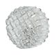 Hillebrand Leuchten 5222 Plafond Weave Ice Glass Germany 1970s