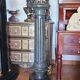 Green Marble Column, Italy, 19th Century