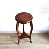 Small solid wood stool