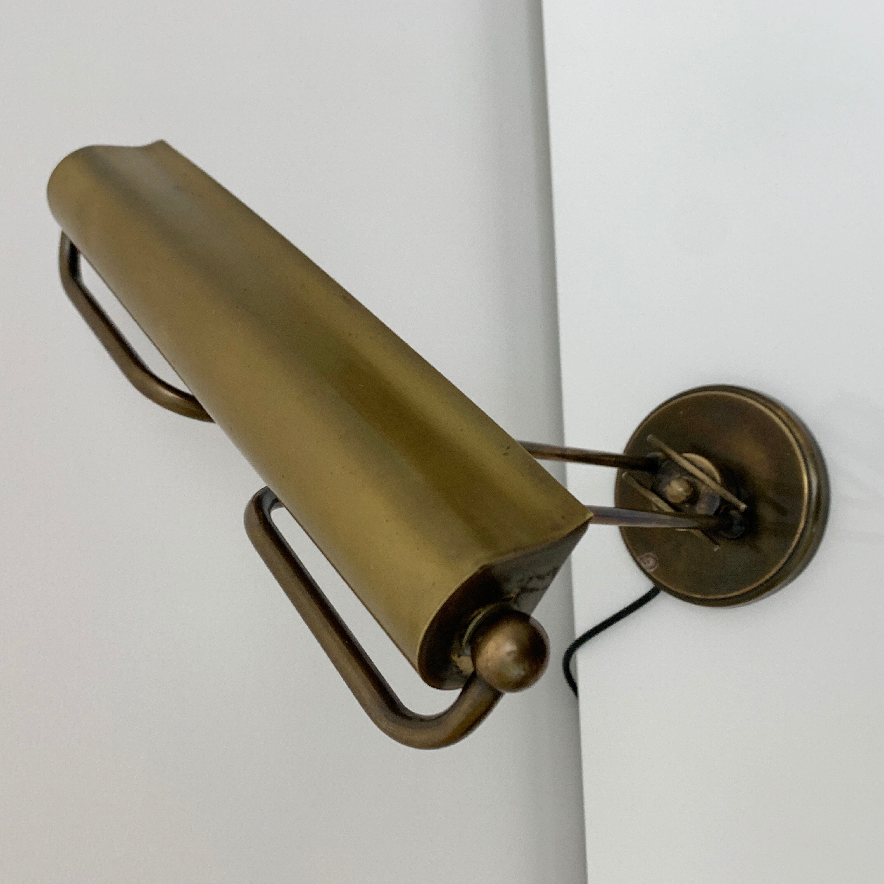 Brass desk lamp Art Deco