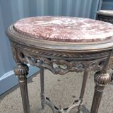 Pair of pedestal tables