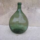 Dame jeanne en verre soufflée