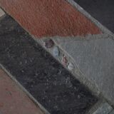 Concrete and stone coffee table - Netherlands 1960s