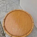 Table basse en rotin, 1960