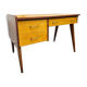 Bureau pieds compas vintage