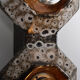 Applique space age Keramik Fat Lava par Pan 70's