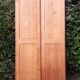 Pair of doors 248x129cm old