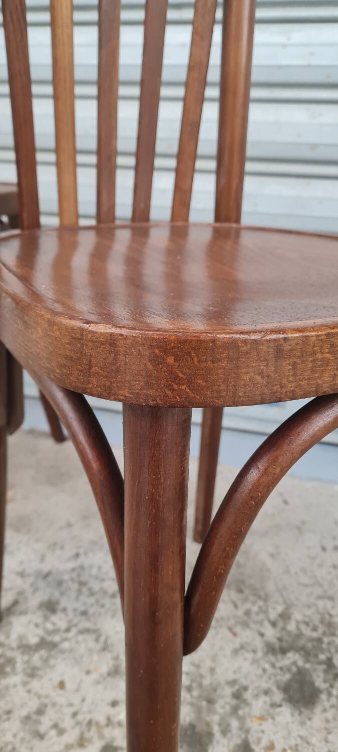 Set of 3 Baumann bistro chairs