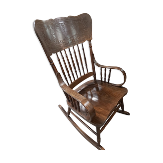 Rocking chair signée Novoles Straza Yugoslavia