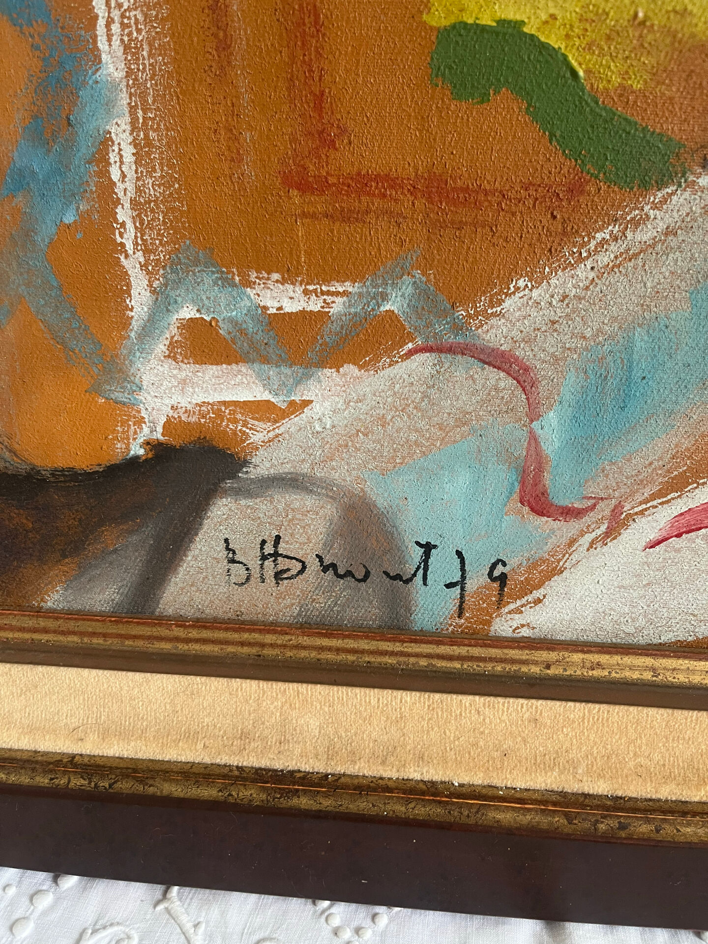 Large still life DLG by Matisse signed and dated 1979