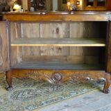 Provencal buffet XVIIII th in walnut period Louis XV 140 x 100 cm