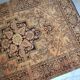 Handmade antique Persian Sarouk Farahan 3.4' x 5.3' (103cm x 161cm) 1880s - 1B733