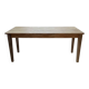 Table de ferme en pin et chêne