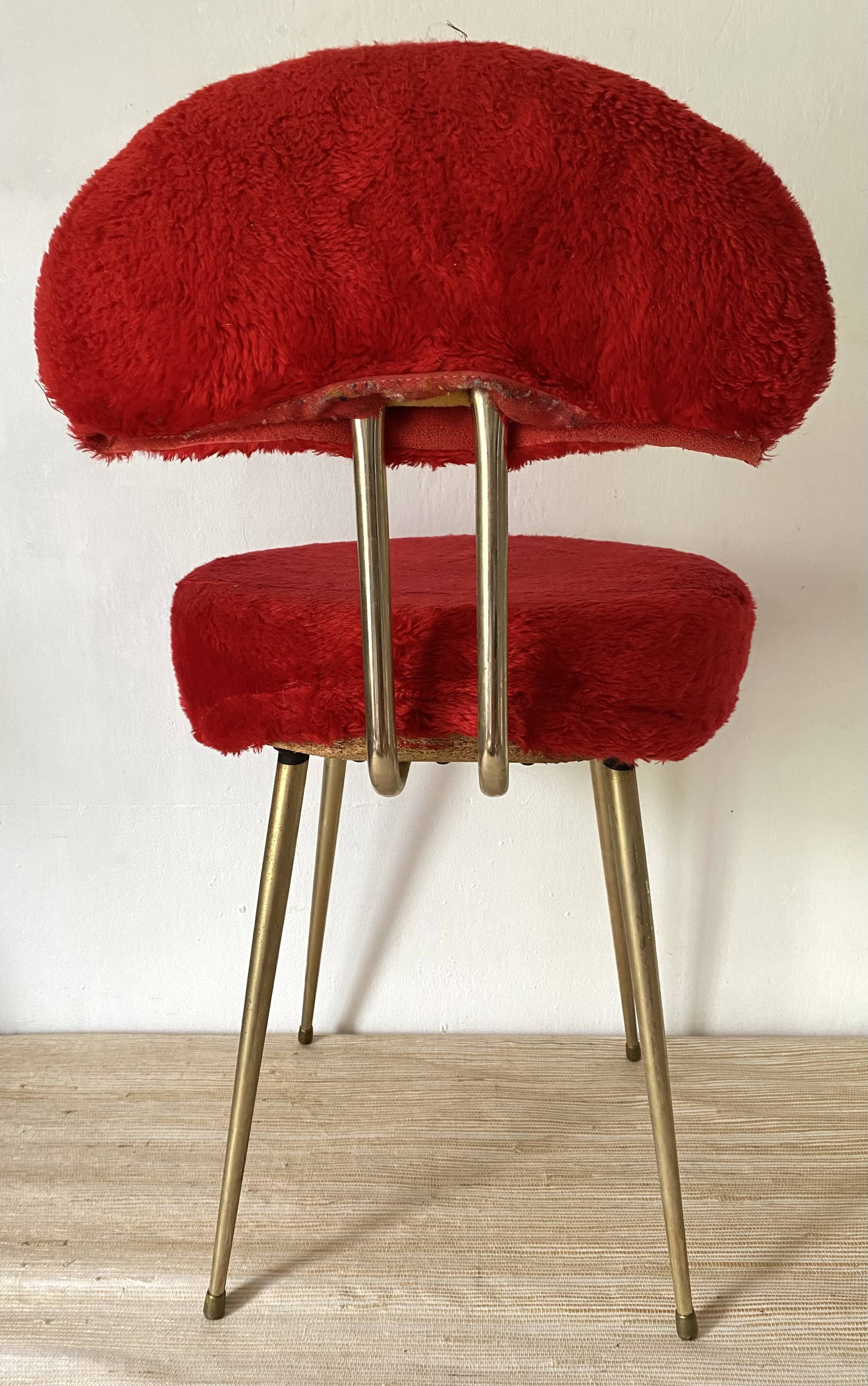 Vintage Pelfran "moumoute" chair